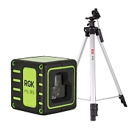 Лазерный уровень RGK ML-31G + штатив RGK F170