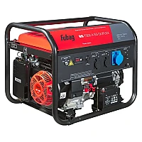 Бензиновый генератор FUBAG BS 7500 A ES DUPLEX в супертихом зимнем кожухе 1400SS RAL 7024