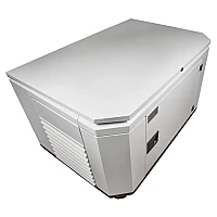 Бензиновый генератор FUBAG BS 19000 A ES в тихом зимнем кожухе 1600 RAL 7035