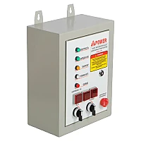 Бензиновый генератор A-iPower A8500TEA в тихом зимнем кожухе 1200 RAL 7035 + блок автозапуска A-iPower 400 В, 25 А