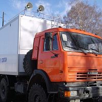 Автолаборатория службы связи